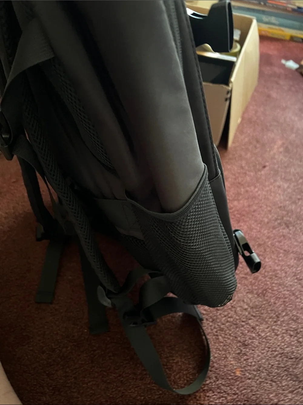 Men's Black Utility Backpack